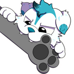 Arm Bite Sticker YCH